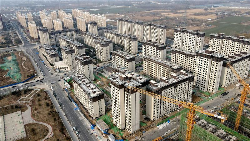 中國房市泡沫化已經到了谷底，有博主統計逾600萬戶根本付不出房貸。(示意圖／資料照）