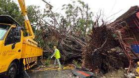 山陀兒,高雄市,台電,搶修