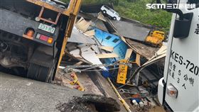 颱風,土石流,基隆,垃圾車,山崩