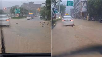 基隆道路一片汪洋！市民灌爆謝國樑臉書