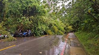 山陀兒威力！基隆新豐街暗夜驚傳土石流