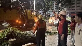 山陀兒颱風　翻攝自陳其邁臉書