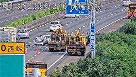 國道,虎尾,國1,車禍（圖／翻攝國道1968）