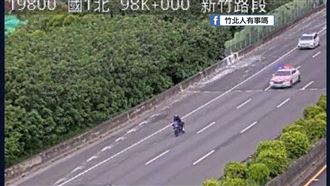 騎士颱風天國道飆40公里　網看結局：療癒