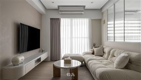 16坪機能小宅　北歐奶茶風居家設計（圖／幸福空間）