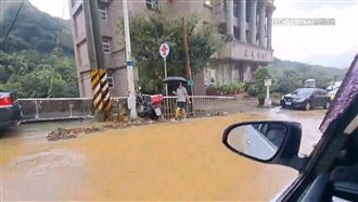 甩尾雨彈重創！　基隆日雨量破78年紀錄