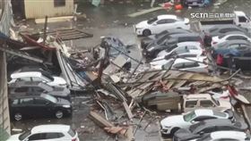 停車場車輛「全遭鐵皮砸毀」　車主嘆：貸款都沒繳完