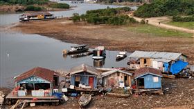 亞馬遜流域水位降至歷史新低（圖／路透社／達志影像）