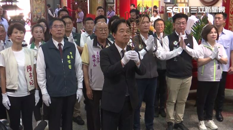 藍委批沒勘災跑去參香　賴清德回應了