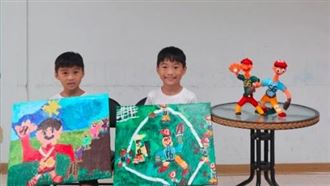 棒球魂不滅！罕病兄弟「繪畫」解癮盼上場