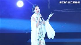 小鄧麗君張瀞云在國慶晚會開唱。（圖／記者鄭孟晃攝影）