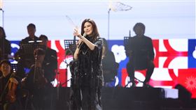 江蕙重拾麥克風，登上國慶晚會開唱。（圖／台北市政府觀光傳播局提供）