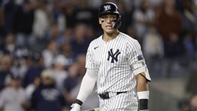 ▲賈吉（Aaron Judge）季後賽4打數吞3K。（圖／美聯社／達志影像）