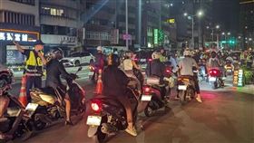 中正二分局掃蕩噪音車。（圖／翻攝畫面）