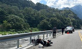 台8線,大甲溪,車禍,(圖/翻攝畫面)