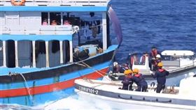 越南漁民9月29日在南海西沙群島海域捕魚時，與中國執法人員起衝突，雙方皆稱遭攻擊。（圖取自x.com/SCS_PI）