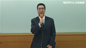 馬英九辦公室執行長蕭旭岑。（圖／記者盧素梅攝影)