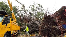 山陀兒,高雄市,台電,搶修