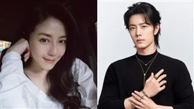 韓瑜在臉書向肖戰告白，讓許多粉絲大感意外。（圖／韓瑜FB、Boucheron提供）