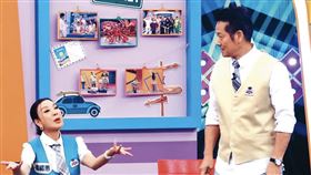 徐乃麟（右）和曾國城主持的長壽節目《天才衝衝衝》，楊繡惠（左）也是常客，但經此事件後，徐乃麟已聲明不再同台。（翻攝自《天才衝衝衝》臉書）