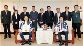 日本秋田市由穗積志市長與台南市黃偉哲市長簽署交流合作合意書
