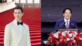 賴清德（右圖）在國慶晚會上一番「祖國論」，被認為是針對吳慷仁（左圖）等藝人而來。（本刊資料照、翻攝吳慷仁臉書）