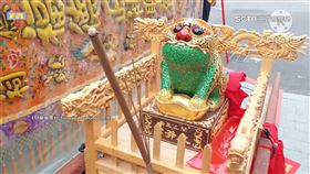 開山王廟虎爺暴紅！外型像蟾蜍　諧音別名「喬治」