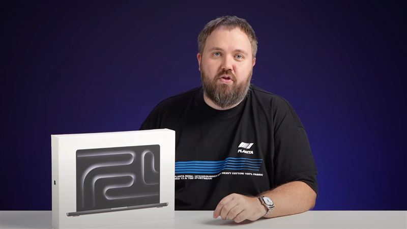 最新MacBook Pro疑外流！千萬YTR偷跑開箱