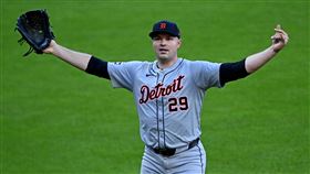 ▲美聯3冠王史庫柏（Tarik Skubal）7局僅挨3安無失分。（圖／路透社／達志影像）