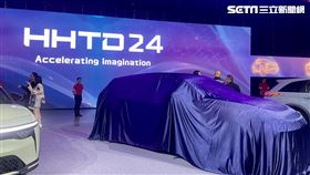 鴻海科技日今（8）日登場，外界關注新車款MODEL D、MODEL U。（圖／記者王翊綺攝影）