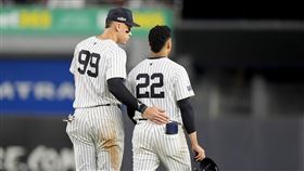 ▲賈吉（Aaron Judge）、索托（Juan Soto）合計6打數僅敲1安。（圖／美聯社／達志影像）
