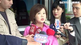 游淑慧8日受訪談京華城