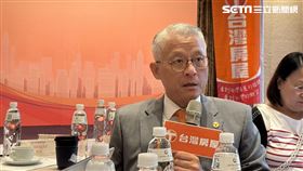 台灣房屋集團首席副總裁周鶴鳴。（記者／李育道攝影）