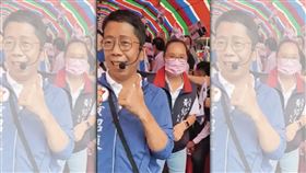 檢調查出黃紹庭（左）詐領助理費，黃妻（右）帳戶每月收到3、4萬元薪資，由於他的妻子常住美國，恐成下波約談對象。（翻攝黃紹庭臉書）