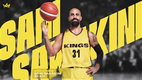 ▲新北國王簽下前領航猿洋將桑尼（Sani Sakakini）打東超。（圖／新北國王球團提供）