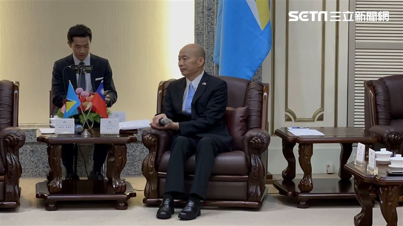 又噴金句！韓國瑜：國會議員像希臘三頭獸