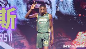 ▲TPBL台啤永豐雲豹開季記者會，新洋將桑德斯（Larry Sanders）。（圖／記者劉彥池攝影）