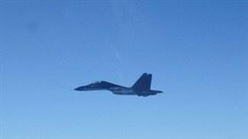 中共　蘇愷-30機（圖／國防部提供）