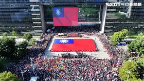 台中,國慶日,國旗,盧秀燕,同島一命,升旗（圖／台中市府提供）