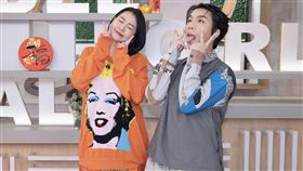 派翠克（右）跟小S入圍金鐘獎。（圖／翻攝臉書）