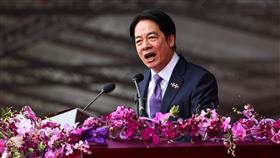 賴總統首度發表國慶演說（2）總統賴清德（圖）520就任後，10日首度發表國慶演說，賴總統表示，他的使命是保護全體國人生命財產安全，堅定落實「和平四大支柱行動方案」，強化國防，跟民主國家肩並肩，共同發揮嚇阻力量，靠實力確保和平，讓世世代代皆能安身立命。中央社記者翁睿坤攝  113年10月10日