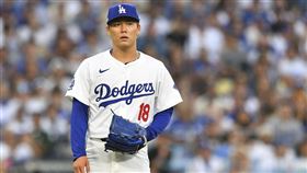 ▲道奇隊先發山本由伸。（圖／美聯社／達志影像）