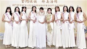「最美媽祖」張如君被說長相神似鄧麗君。（圖／中華全球城市選拔協會提供）