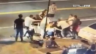 國慶日醉失控！安平酒店外8人大亂鬥4傷