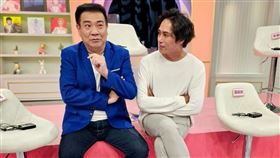 白雲（左）跟莊凱勛一起上節目受訪。（圖／翻攝臉書）