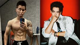 健身教練、陳德修。（圖／翻攝自IG、陳德修臉書）