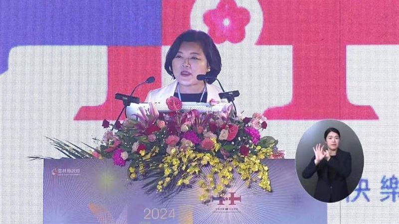 國慶焰火延後因致詞太久　張麗善俏皮回應