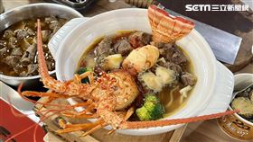台北牛肉麵節,龍蝦,鮑魚,台灣一品(記者賴俊佑攝影)