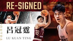 ▲台鋼獵鷹和呂冠霆提前換約。（圖／台鋼獵鷹球團提供）