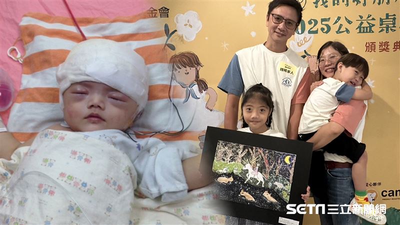 獨／母淚憶產女過程　小身軀貼滿儀器管線